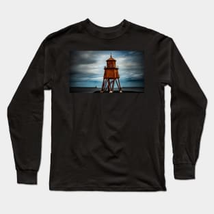 Herd Groyne Lighthouse Long Sleeve T-Shirt